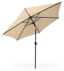 Ak furniture Záhradný slnečník ORIENT 270 cm béžový
