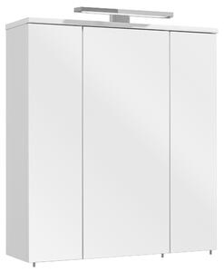 ZRKADLOVÁ SKRINKA, biela, 65/72/20 cm Xora - Kúpeľňové skrinky