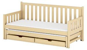 Detská posteľ 80 x 180 cm SUZI (s roštom a úl. priestorom) (borovica). Vlastná spoľahlivá doprava až k Vám domov. 1013036