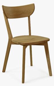Moderná jedálenská stolička Eva, dubová