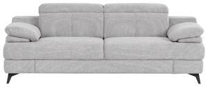 DVOJMIESTNA POHOVKA, textil, strieborná Livetastic - Sedačky, Online Only