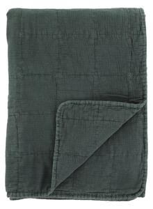 Prešívaný prehoz Aix Forest Green 130 × 180 cm