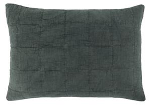 Prešívaný poťah na vankúš Aix Forest Green 40 × 60 cm