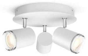 PHILIPS HUE Stropné bodové LED kúpeľňové svietidlo HUE ADORE s vypínačom, 3xGU10, 5W, teplá biela-studená biela