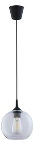 TLG Závesné moderné osvetlenie na lanku CUBUS, 1xE27, 60W, guľa, číre