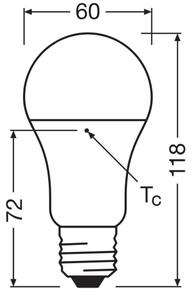 Sada 3x LED žiaroviek z recyklovaného plastu A100 E27/14W/230V 4000K - Osram
