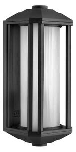 Quintiesse QN-CASTELLE-M-BLK - Vonkajšie nástenné svietidlo CASTELLE M 1xE27/60W/230V IP44 čierna
