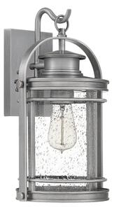Quintiesse QN-BOOKER-M-IA - Vonkajšie nástenné svietidlo BOOKER M 1xE27/60W/230V IP44, matný chróm