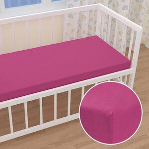 Detské jersey napínacie prestieradlo do postieľky JR-009 Orgovánové 60 x 120 x 10 cm - do postieľky