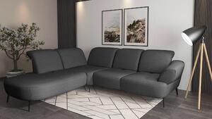 ROHOVÁ SEDAČKA, textil, tmavosivá Sit & More - Sedačky, Online Only