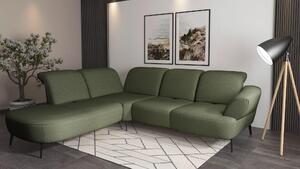 ROHOVÁ SEDAČKA, textil, olivovozelená Sit & More - Sedačky, Online Only