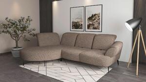 ROHOVÁ SEDAČKA, textil, cappuccino Sit & More - Sedačky, Online Only