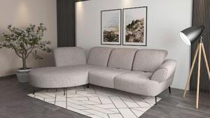 ROHOVÁ SEDAČKA, textil, strieborná Sit & More - Sedačky, Online Only