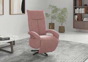 RELAXAČNÉ KRESLO, textil, staroružová Sit & More - Online Only obývacie izby, Online Only