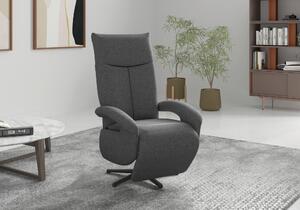 RELAXAČNÉ KRESLO, textil, tmavosivá Sit & More - Online Only obývacie izby, Online Only