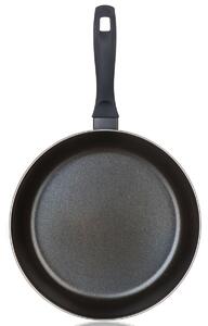 Banquet Smaltovaná panvica METALLIC Black 28 cm, snepriľnavým povrchom, 28 cm