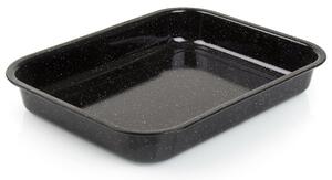 Banquet Pekáč smaltovaný CULINARIA Black 34 x 26 x 5 cm, S