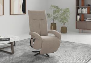 RELAXAČNÉ KRESLO, textil, béžová Sit & More - Online Only obývacie izby, Online Only