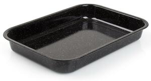 Banquet Pekáč smaltovaný CULINARIA Black 42 x 29 x 6 cm, L