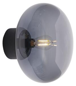 NEW WORKS Nástenná lampa Karl-Johan, Black Oak / Smoked