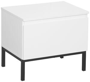NOČNÝ STOLÍK, biela, 49/43/35 cm Hom`in - Obývacie zostavy, Online Only