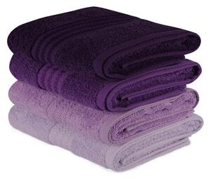 SADA UTERÁKOV NA RUKY, 50/90 cm, lila, fialová, orgovánová - Kúpeľňový textil, Online Only
