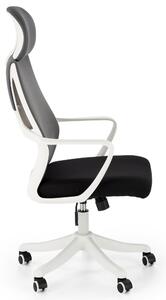 Kancelárska stolička VOLDIZ sivá/biela