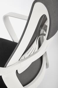 Kancelárska stolička VOLDIZ sivá/biela