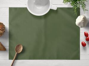 Biante Dekoračné prestieranie na stôl Rongo RG-081 Tmavé olivovo zelené 30x40 cm