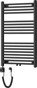 Mexen Mars, elektrické vykurovacie teleso 900 x 600 mm, 400 W, čierna, W110-5900-600-6400-70