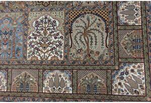 Klasický vlnený koberec z Indie Begum 1200 Creme 1,40 x 2,00 m
