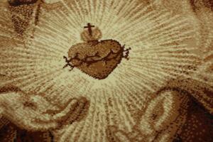 Weltom Kusový koberec Srdce Ježiša - 80x100 cm