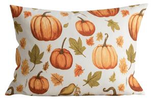 Obliečka na vankúš z mikrovlákna AUTUMN PUMPKINS 50x70 cm, farebný