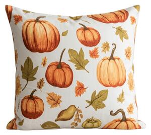 Obliečka na vankúš z mikrovlákna AUTUMN PUMPKINS 45x45 cm, farebný