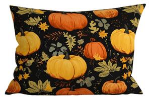 Obliečka na vankúš z mikrovlákna ORANGE PUMPKINS 50x70 cm, farebný