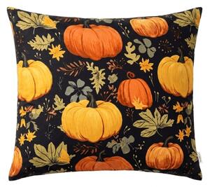 Obliečka na vankúš z mikrovlákna ORANGE PUMPKINS 45x45 cm, farebný
