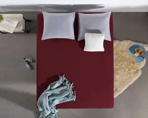 DreamHouse Prestieradlo Jersey Bordeaux Veľkosť: 160/180 x 200