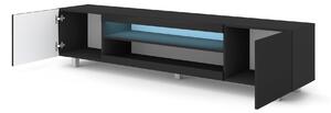 TV stolík/skrinka Katty (čierna) (LED). Vlastná spoľahlivá doprava až k Vám domov. 1057671
