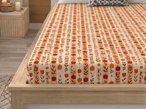 Napínacia obliečka z mikrovlákna PUMPKIN STRIPES farebná 90x200 cm