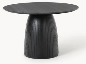 Okrúhly jedálenský stôl's mramorovou doskou Nelly, Ø 115 cm