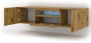 TV stolík/skrinka Aurora (dub artisan). Vlastná spoľahlivá doprava až k Vám domov. 1057683