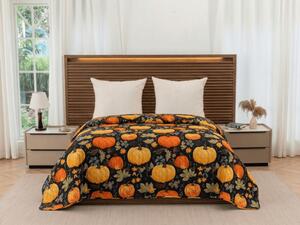 Prehoz na posteľ ORANGE PUMPKINS farebný Rozmer: 170 x 210 cm
