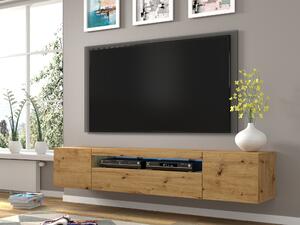 TV stolík/skrinka Aurora 200 (dub artisan). Vlastná spoľahlivá doprava až k Vám domov. 1057699
