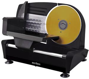 Elektrický krájač BestBerg BBS-400B / 250 W / čierna