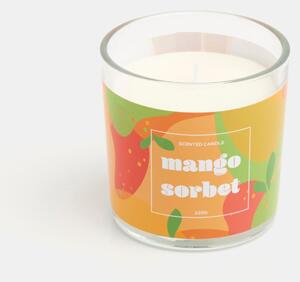 Sinsay - Sviečka s vôňou Mango Sorbet - svetlooranžová