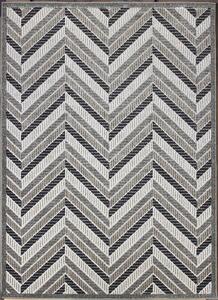 Koberec Lagos 1088 BEIGE – béžový vzorovaný obdĺžnik do obývačky Rozmer: 140x190 cm
