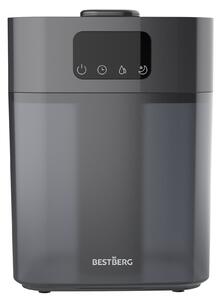 Ultrazvukový zvlhčovač vzduchu BestBerg BBAH-10G / 22 W / 5,5 l / 300 ml/h / sivá