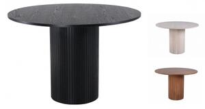 OLIVIA okrúhly jedálenský stôl Čierna