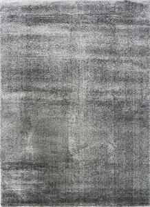 Koberec Microsofty 8301 Dark Grey – sivý shaggy obdĺžnik Rozmer: 133x200 cm