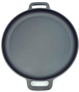 Liatinová grilovacia panvica BestBerg BBBQ-10GP / Ø 34,5 cm / antracitová
